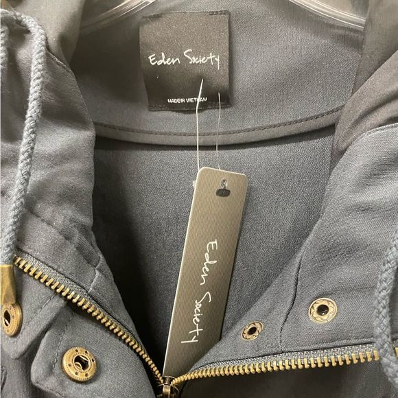 Hood Cargo Jacket By Stitch Fix EDEN SOCIETY - Picture 7 of 9
